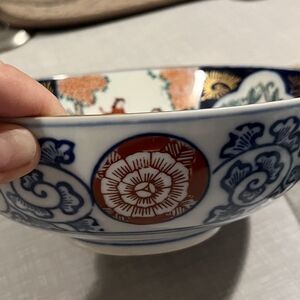 Elegant Multicolor Ceramic Bowl